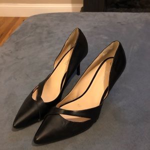Nine West black dress shoes